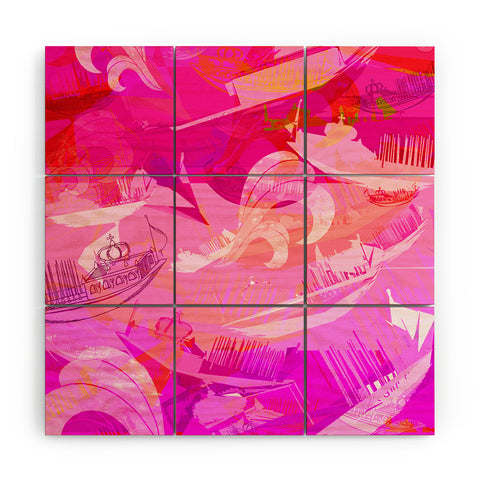 Aimee St Hill Boats Wood Wall Mural