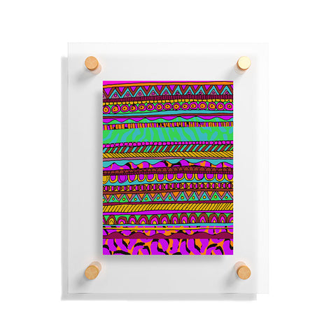 Aimee St Hill Bright Tribal Floating Acrylic Print