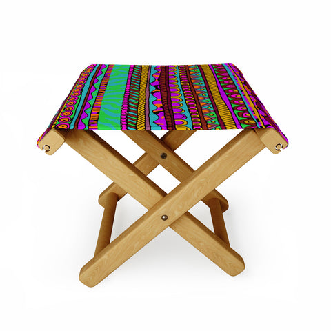 Aimee St Hill Bright Tribal Folding Stool