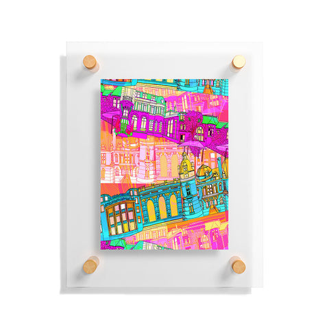 Aimee St Hill City Scape Floating Acrylic Print