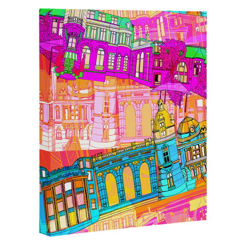 Aimee St Hill City Scape Art Canvas