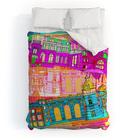Aimee St Hill City Scape Comforter
