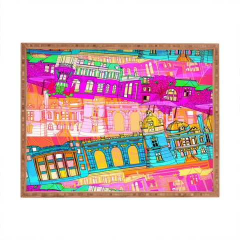 Aimee St Hill City Scape Rectangular Tray