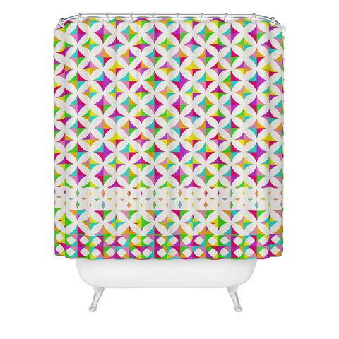 Aimee St Hill Color Block Shower Curtain
