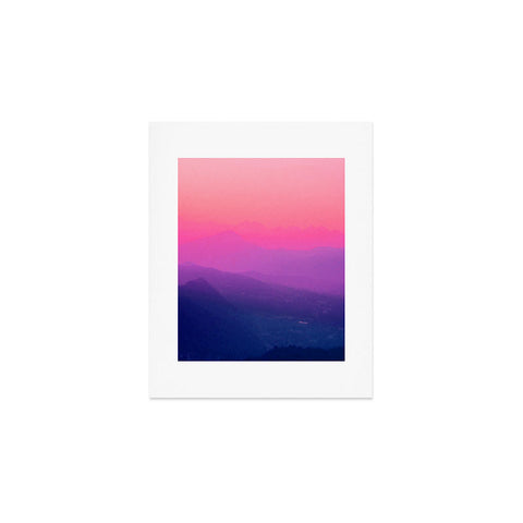 Aimee St Hill Como Sunset Art Print