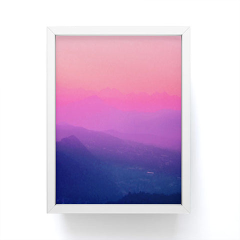 Aimee St Hill Como Sunset Framed Mini Art Print