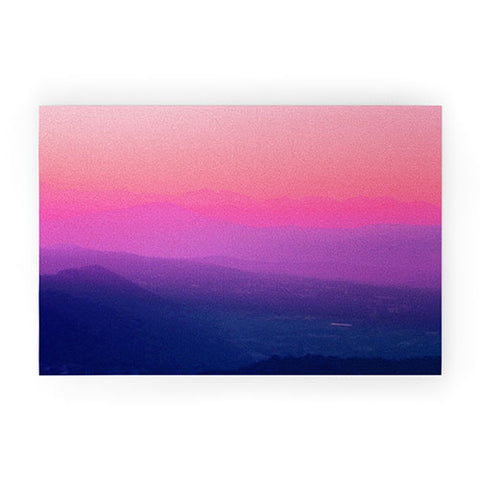 Aimee St Hill Como Sunset Welcome Mat