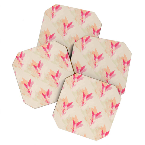 Aimee St Hill Coral 1 Coaster Set