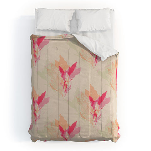 Aimee St Hill Coral 1 Comforter