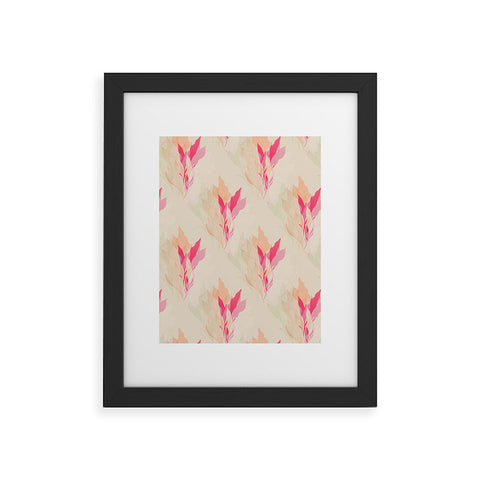 Aimee St Hill Coral 1 Framed Art Print