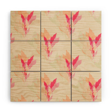 Aimee St Hill Coral 1 Wood Wall Mural