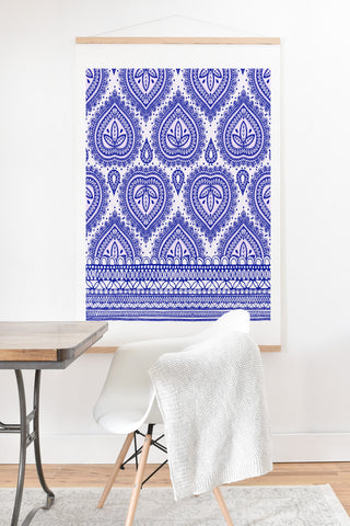 Aimee St Hill Decorative Blue Art Print And Hanger