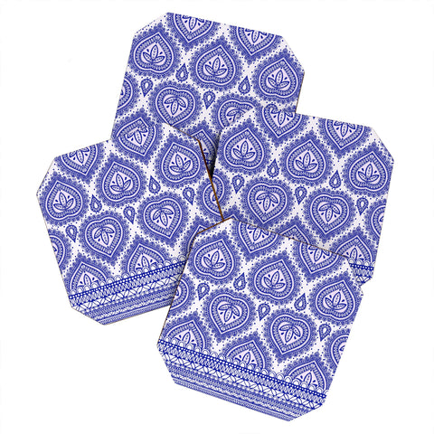 Aimee St Hill Decorative Blue Coaster Set