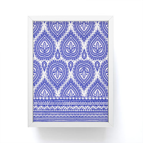 Aimee St Hill Decorative Blue Framed Mini Art Print