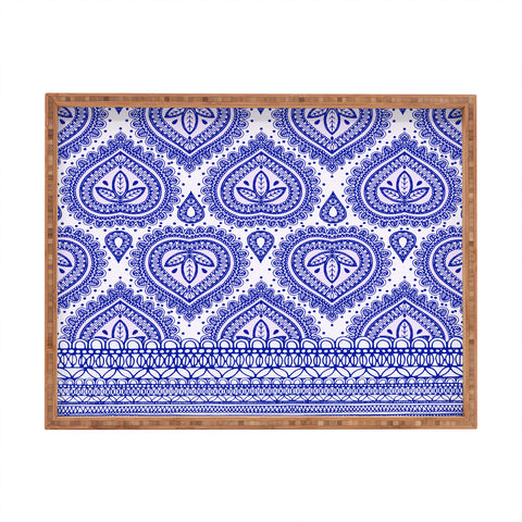 Aimee St Hill Decorative Blue Rectangular Tray