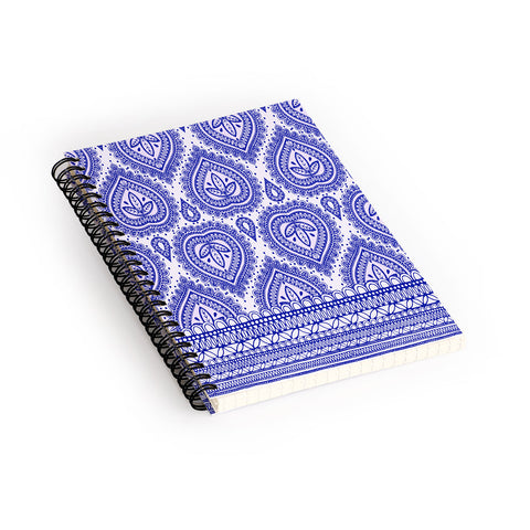 Aimee St Hill Decorative Blue Spiral Notebook