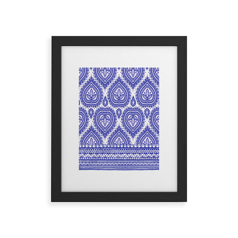 Aimee St Hill Decorative Blue Framed Art Print
