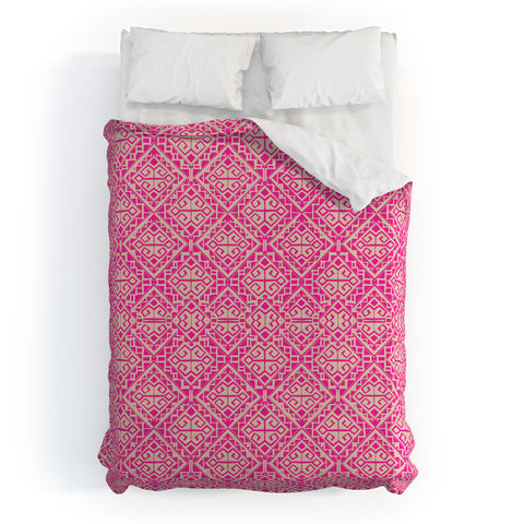Aimee St Hill Eva All Over Pink Duvet Cover
