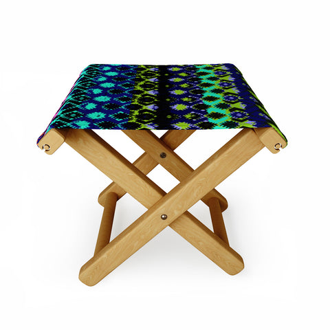 Aimee St Hill Eva Black Spot Folding Stool