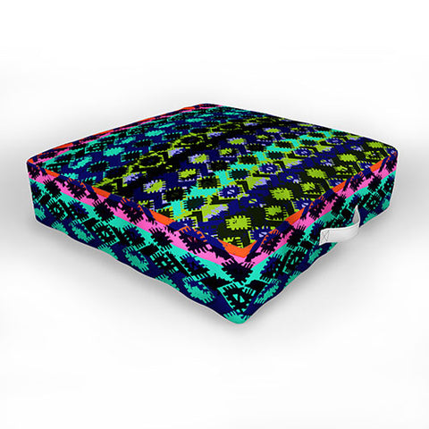 Aimee St Hill Eva Black Spot Outdoor Floor Cushion