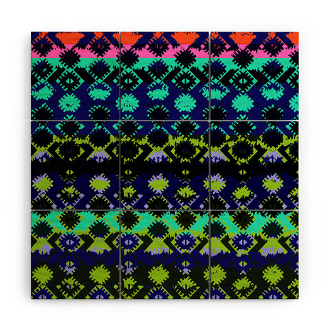 Aimee St Hill Eva Black Spot Wood Wall Mural