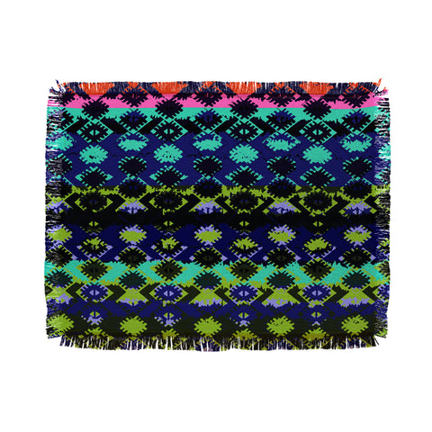 Aimee St Hill Eva Black Spot Throw Blanket