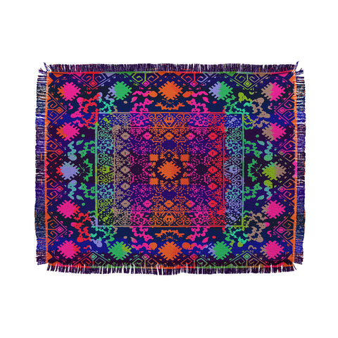 Aimee St Hill Eva Black Throw Blanket