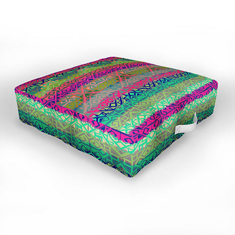 Aimee St Hill Eva Diamond Outdoor Floor Cushion