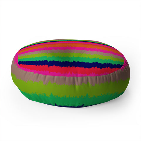 Aimee St Hill Eva Stripe Floor Pillow Round