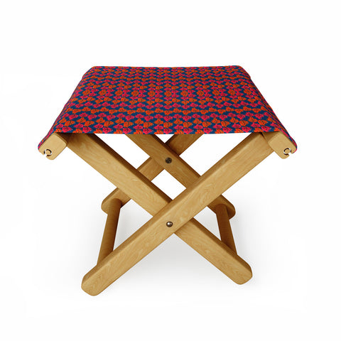 Aimee St Hill Fall Stripe Folding Stool