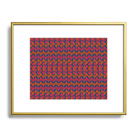 Aimee St Hill Fall Stripe Metal Framed Art Print