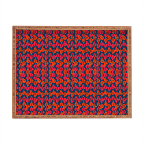 Aimee St Hill Fall Stripe Rectangular Tray