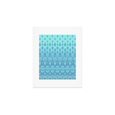 Aimee St Hill Farah Blooms Blue Art Print