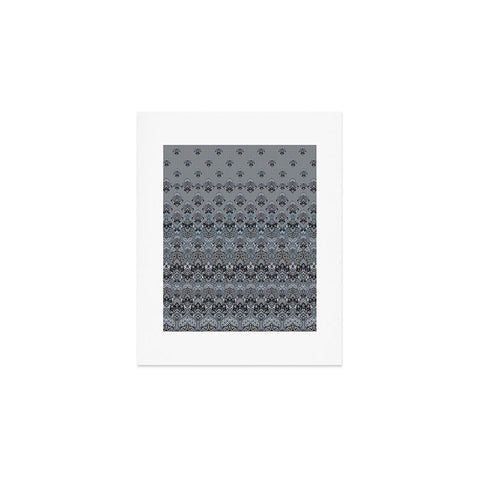 Aimee St Hill Farah Blooms Gray Art Print