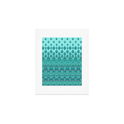Aimee St Hill Farah Blooms Mint Art Print