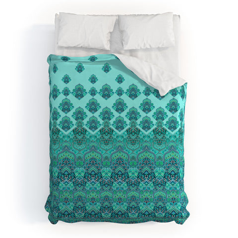 Aimee St Hill Farah Blooms Mint Duvet Cover