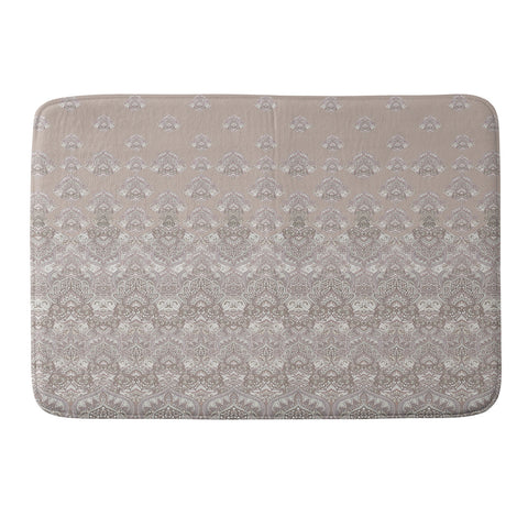 Aimee St Hill Farah Blooms Neutral Memory Foam Bath Mat