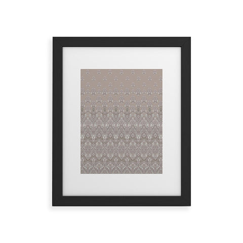 Aimee St Hill Farah Blooms Neutral Framed Art Print