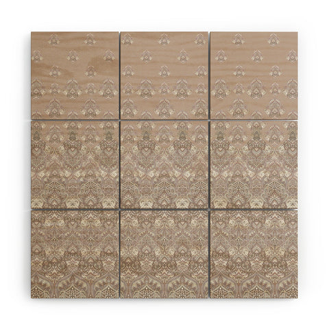Aimee St Hill Farah Blooms Neutral Wood Wall Mural