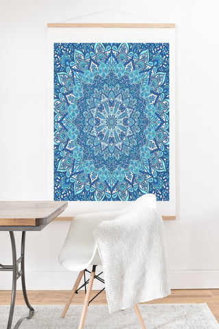 Aimee St Hill Farah Blue Art Print And Hanger