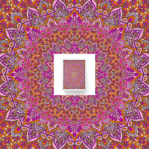 Aimee St Hill Farah Blush Framed Mini Art Print