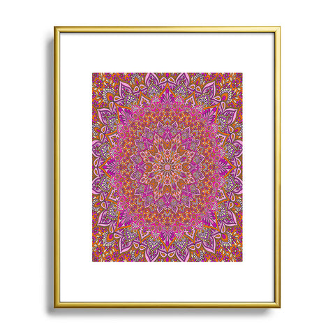 Aimee St Hill Farah Blush Metal Framed Art Print