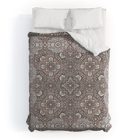 Aimee St Hill Farah Border Neutral Comforter