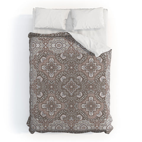 Aimee St Hill Farah Border Neutral Duvet Cover