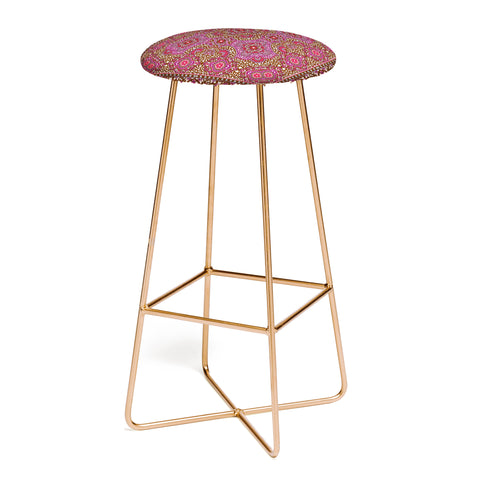 Aimee St Hill Farah Border Red Bar Stool