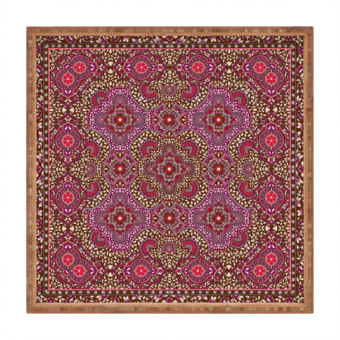Aimee St Hill Farah Border Red Square Tray