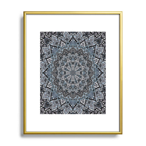 Aimee St Hill Farah Gray Metal Framed Art Print