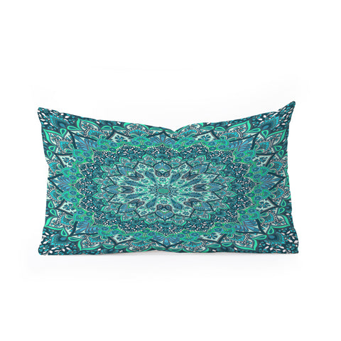 Aimee St Hill Farah Mint Oblong Throw Pillow