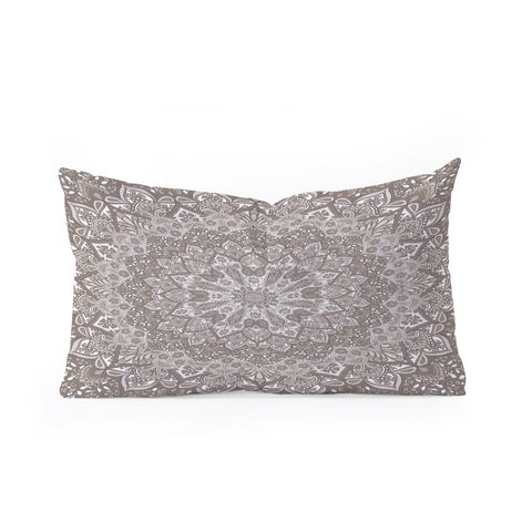 Aimee St Hill Farah Neutral Oblong Throw Pillow