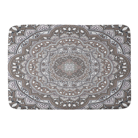 Aimee St Hill Farah Round Neutral Memory Foam Bath Mat